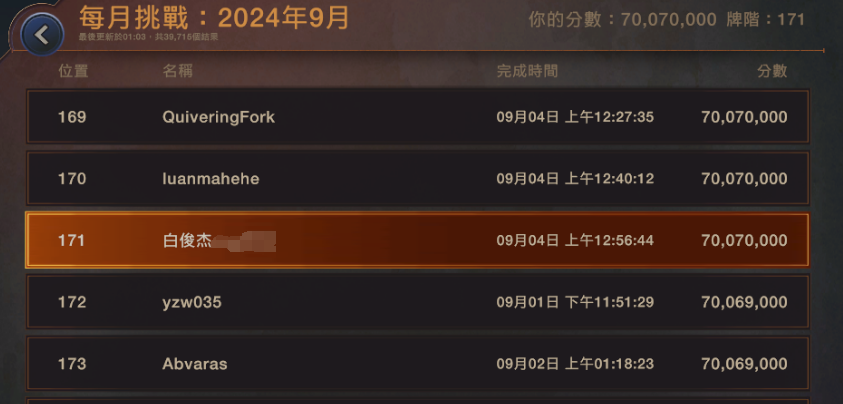 白俊杰9月月本攻略 - 图1