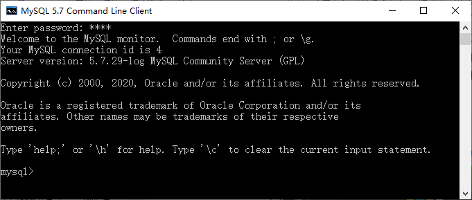 2.8 登录MySQL数据库 - 图5