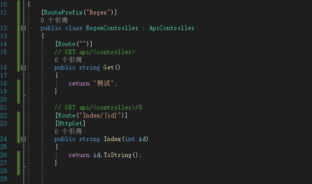 C# mvc webapi Route 特性路由配置及使用 - 图1