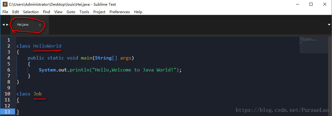 java源程序的命名 - 图7