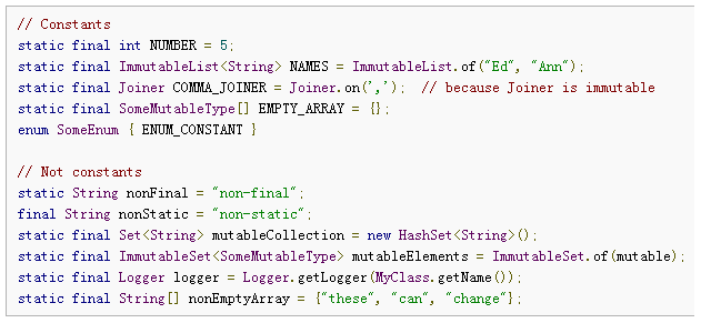 代码规范（基于Google Java Style Guide） - 图5