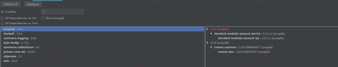 依赖冲突了如何解决？ - 图9