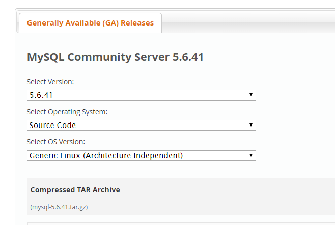 CentOS6.9 编译安装mysql - 图1