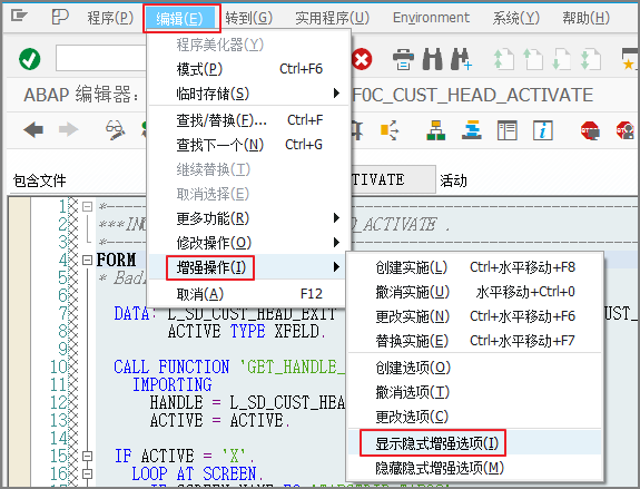 3.为发票凭证VF01/2/3增加自定义选项卡 - 图30