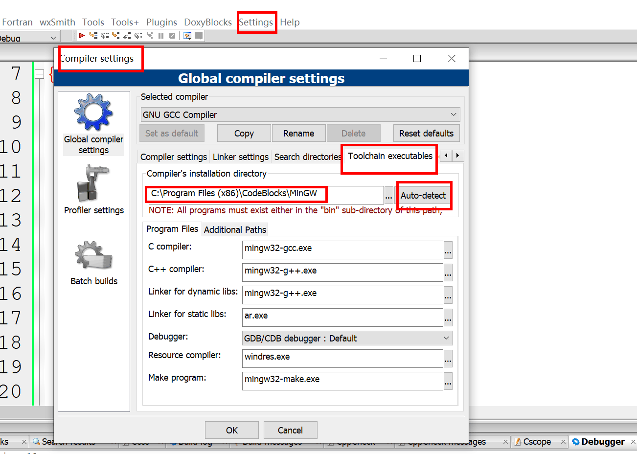 Code::Blocks从入门到入坟 - 图4